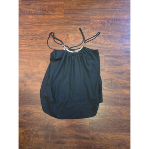 FINAL MARKDOWN Express Black Sheer tank top size medium